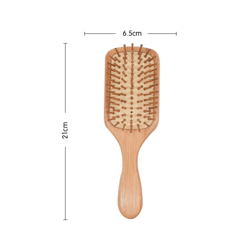 

1Pcs High Quality Massage Wooden Comb Bamboo Hair Vent Brush Brushes Hair Care and Beauty SPA Massager Wholesale Hair Care comb