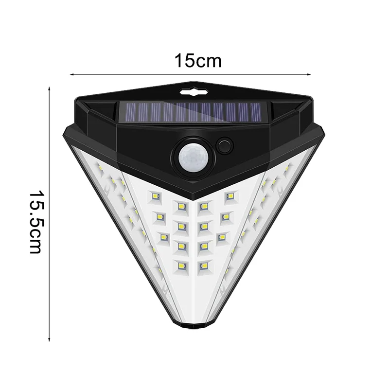 32 светодиодный солнечный свет сада датчик движения уличная Солнечная лампа