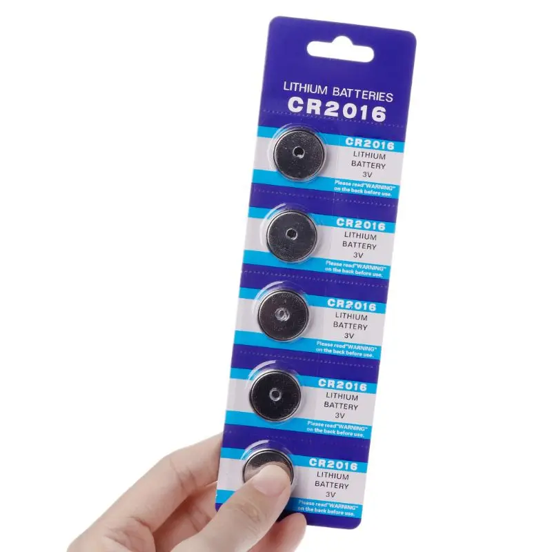Батарейки-таблетки CR2016 литиевые 3 в 5 шт. | Электроника