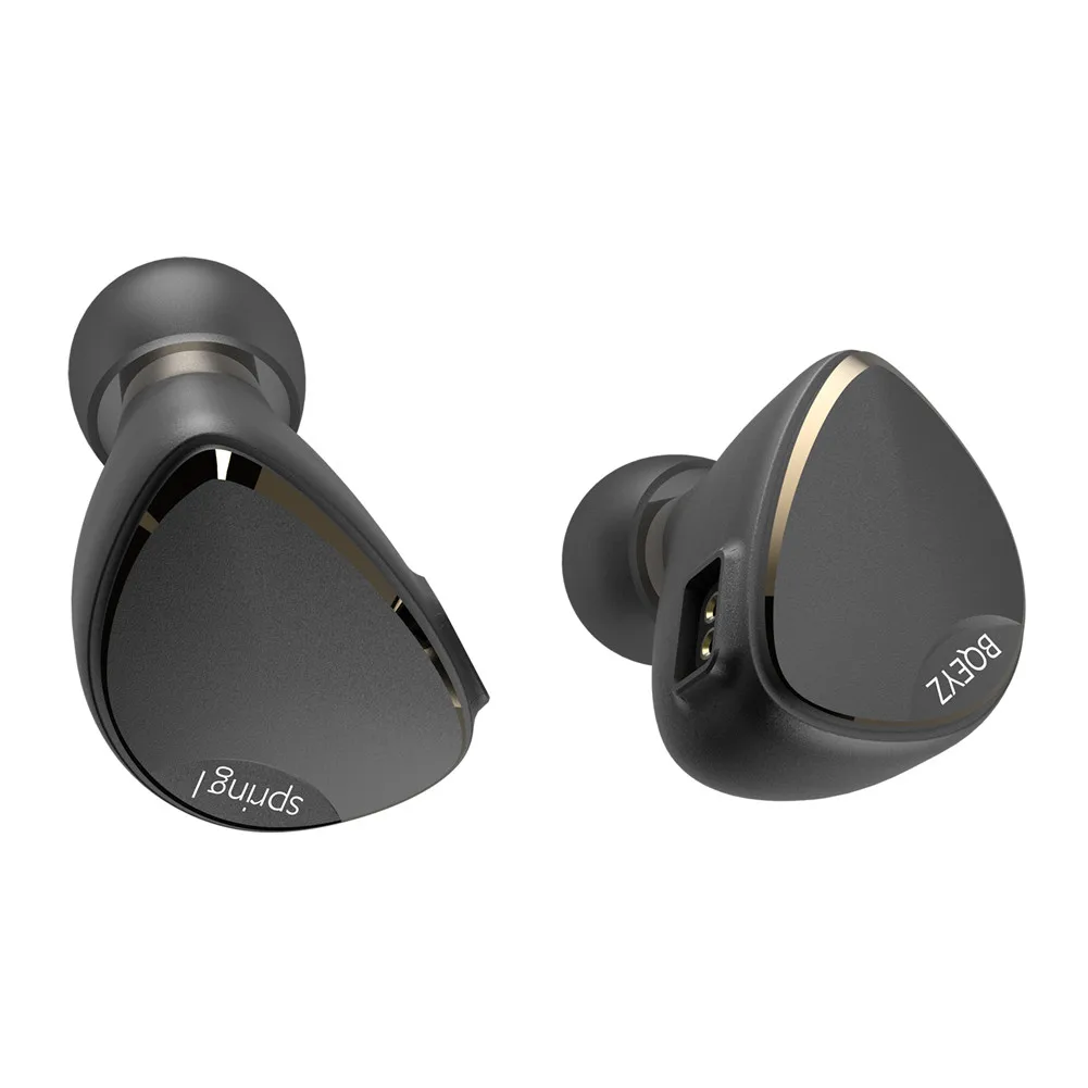 Наушники BQEYZ Spring 1 пьезоэлектрические гибридные Hi-Fi наушники с балансировкой