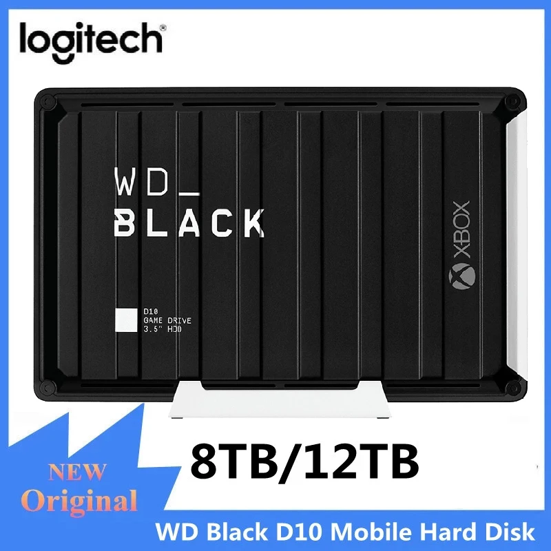 

Original WD Western Digital D10 12TB 8TB External Hard Drive Game Drive High Speed USB 3.2 Gen 1 Portable HDD Disk