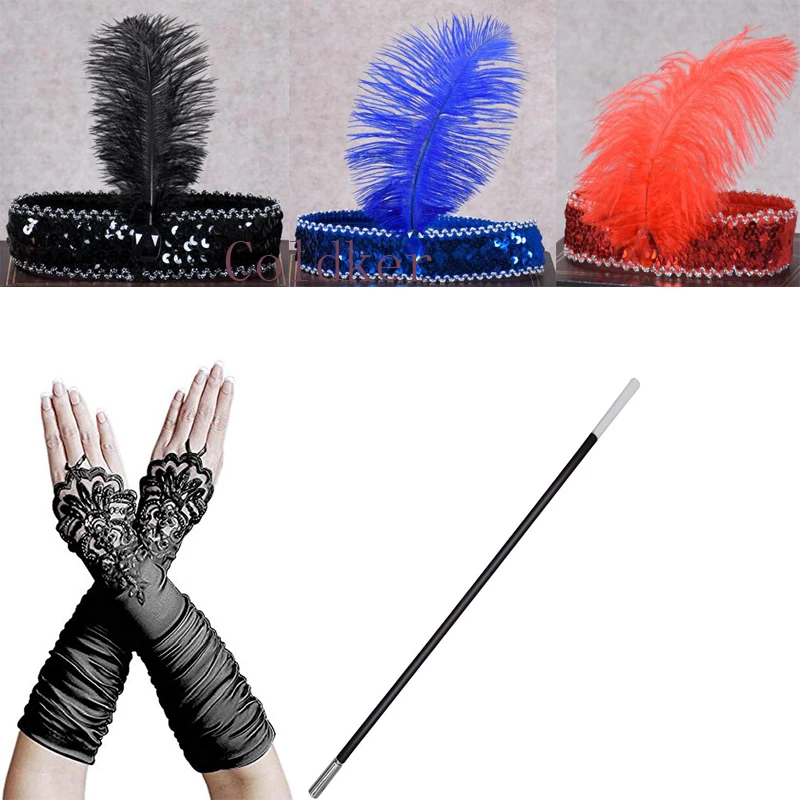 Женское платье с бахромой и блестками Gatsby вечернее оборками аксессуарами 20s 1920-е |