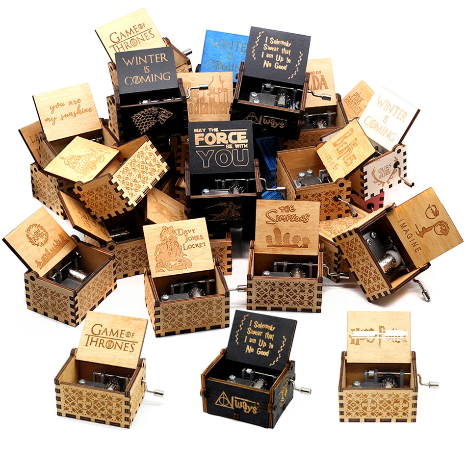 Оптовая продажа антикварные резные деревянные рукоятки Звездные Войны Игра