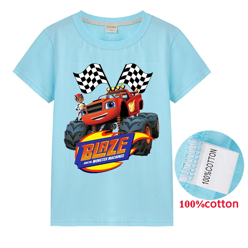 Детская Хлопковая футболка с коротким рукавом для мальчиков и девочек |