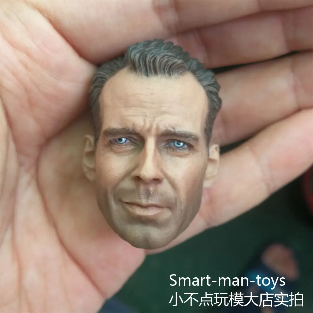 Bruce Willis A Маленький размер 1/6 Брюс Уиллис Лиам нисон голова лепить Fit 12 ''фигура - Цвет: Bruce Willis A