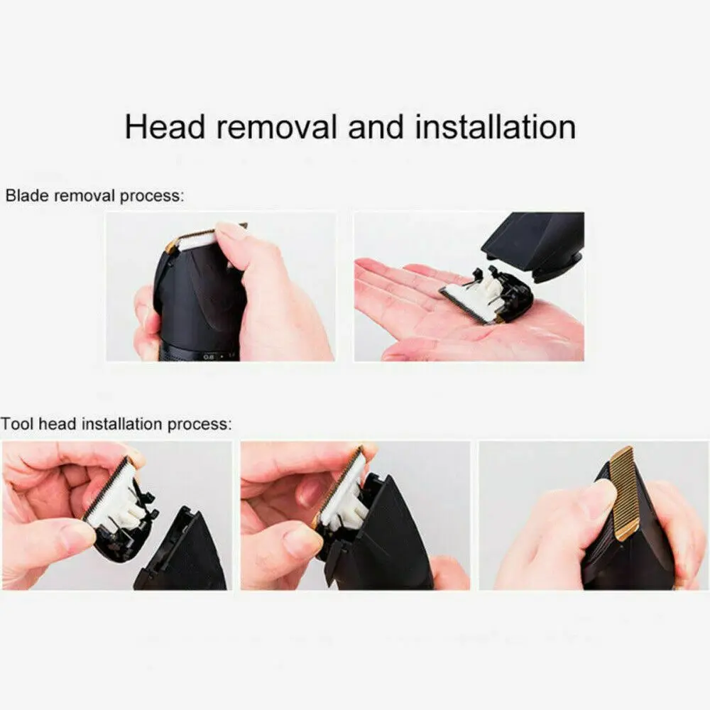 

Professional Pet Kids Hair Clipper Kit Low-noise Dog Cat Hair Trimmer Digital LCD Display Animal Grooming Machine Accessories