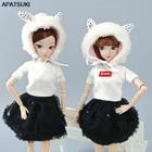 Аксессуары для кукол теплый зимний головной убор кроличья шапка для куклы барби меховые шапки для шарнирного кукольного домика 16 подарок для детей