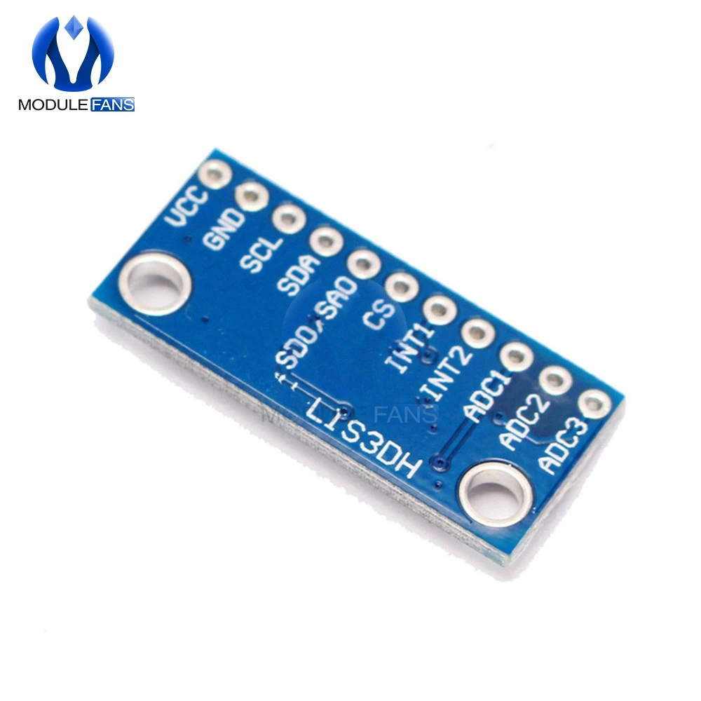 LIS3DH акселерометр движения три преобразователя трехосевое ускорение датчик