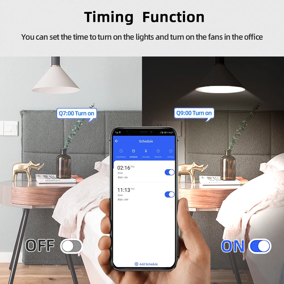 4-канальный Wi-Fi контроллер двигателя для умного дома пульт ДУ RF433 на 12 В 24 32