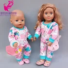 17 дюймов кукла розовый комплект с платьем с шапка подходит 40 см 43 см для ухода за ребенком для мам малышей Re Born платье куклы для девочек и мальчиков подходит для детей от 18 дюймов Кукла