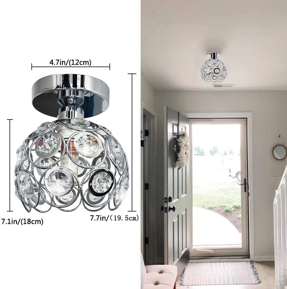 Современные Полу заподлицо светодиодный потолочный светильник мини-люстра с