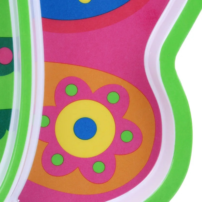 

Children Food Plate Dishes Tableware Cartoon Animals Feeders Dining Table Food Plate Baby Feeding Supplies Baby Using 2019 New