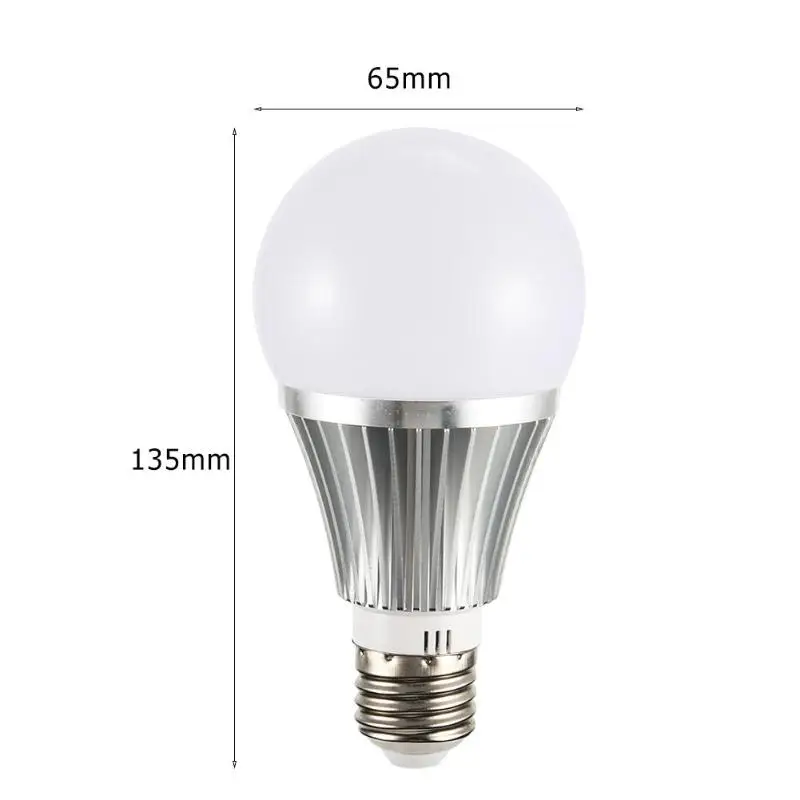 RGB полноцветная умная Энергосберегающая лампа E27 7 Вт светодиодный с регулируемой