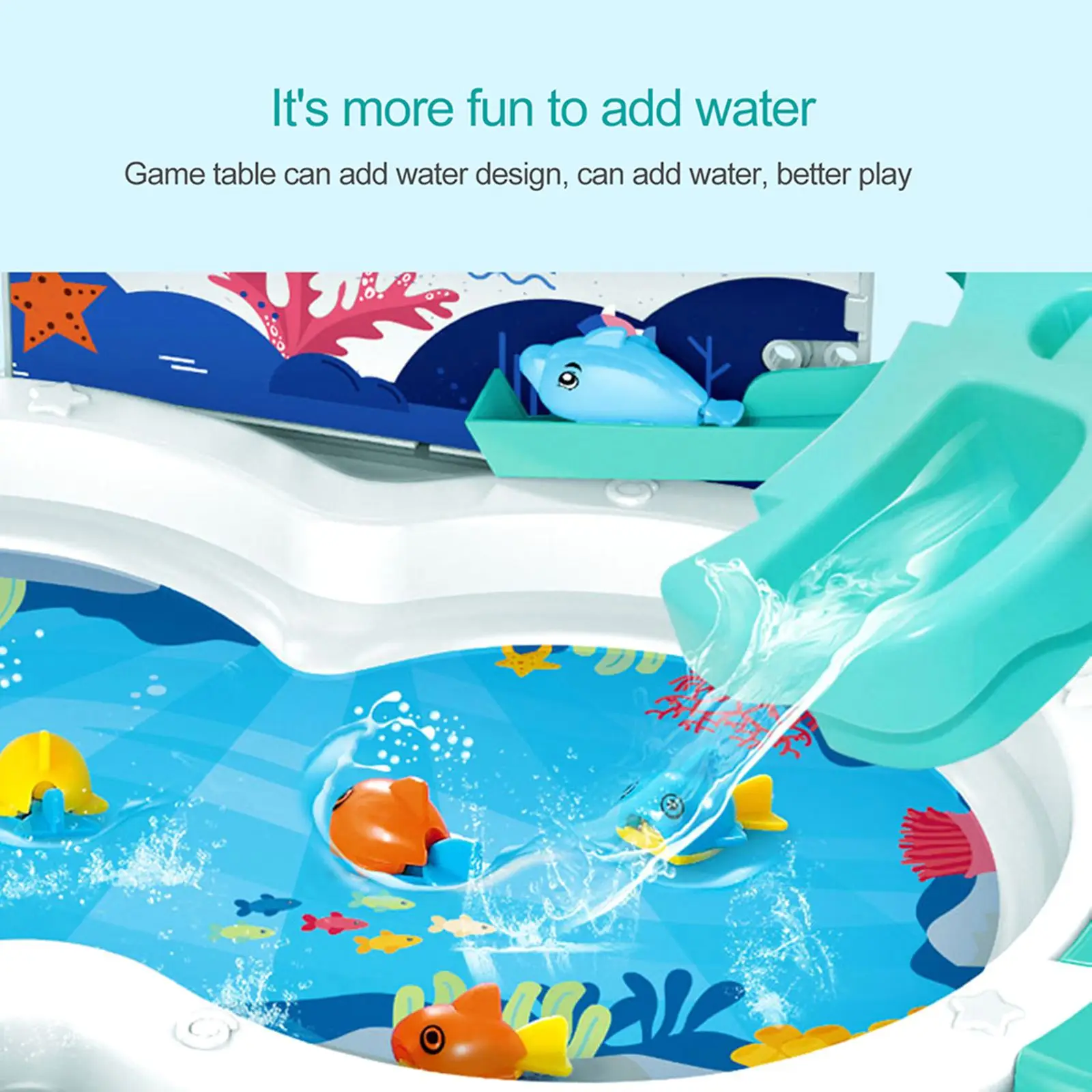 

Multifunctional Suit Parent-Child Interactive Education Study Toys Children'S Fishing Music Lighting Maglev Track Fishing Gifts