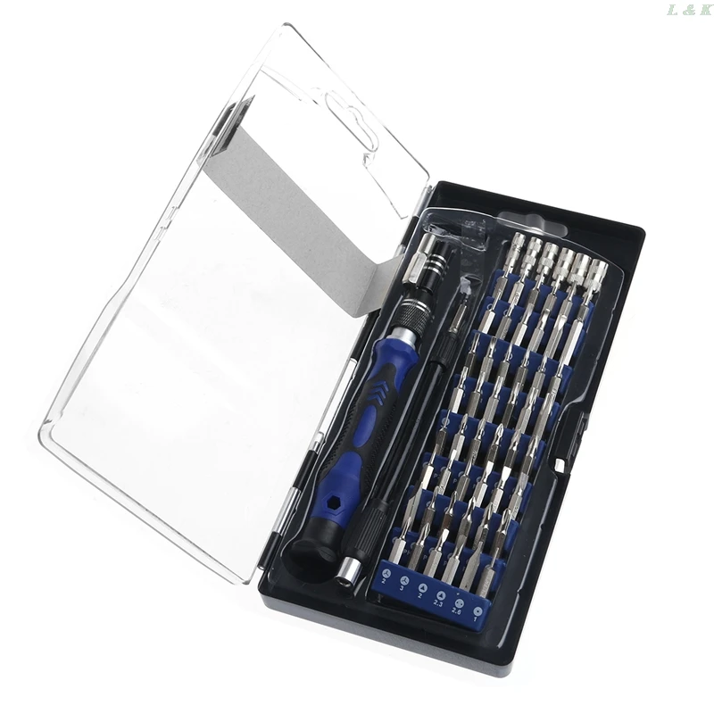 

54 Bit Driver Kit Precision Screwdriver Set Hand Repair Tools For Phone iPad PC F1FC