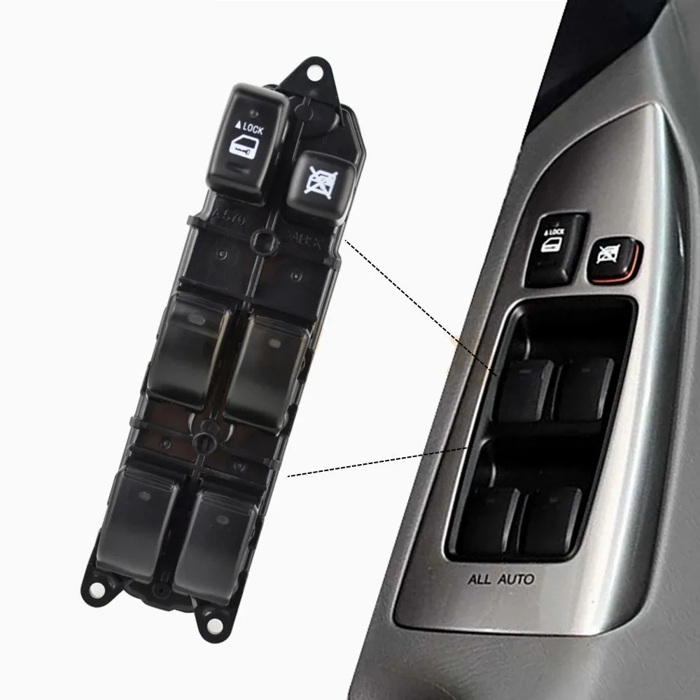 

Power Master Window Switch For Toyota Land Cruiser 120 Prado GRJ120 TRJ120 84040-60052 8404060052 84040-60053 8404060053
