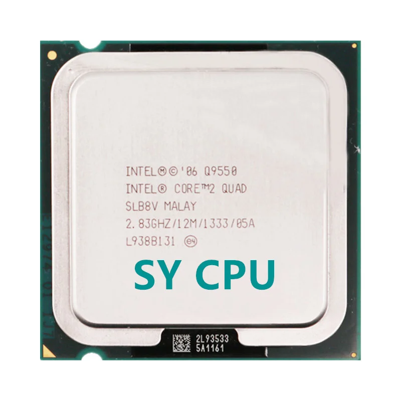 

Intel Core 2 Quad Q9550 2.8 GHz Quad-Core Quad-Thread CPU Processor 12M 95W LGA 775