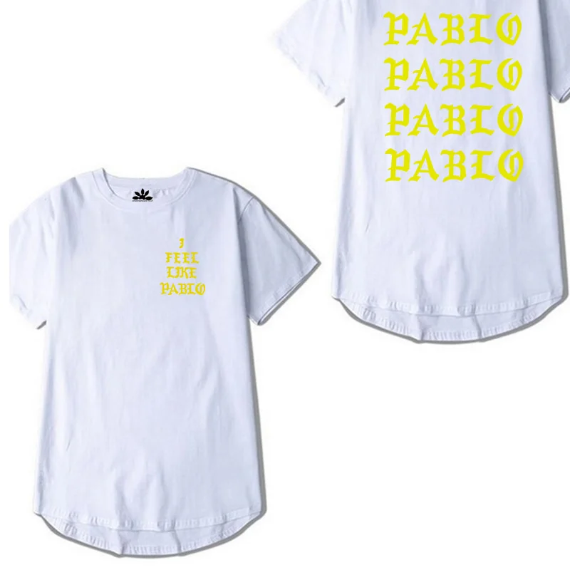 

Fashion Hip-Hop I Feel Like Paul T-Shirt Men Women Summer High-Quality Korean Style Funny Kanye West One Piece T Shirt For Men