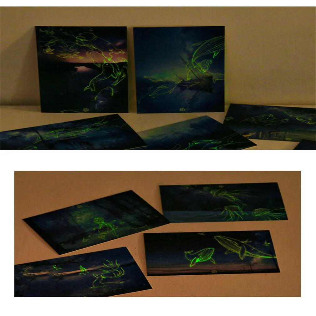 30 Sheets/Set Small World Big Dream Postcard Greeting Card Birthday Letter Envelope Best Gift Message |