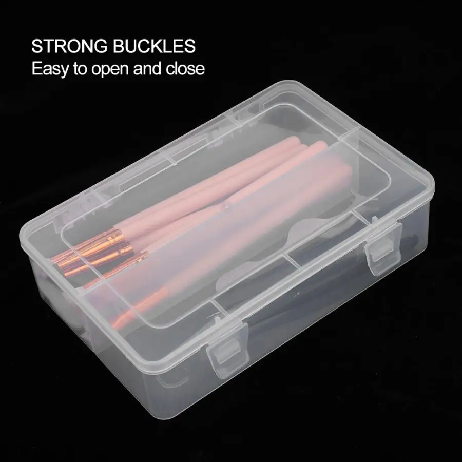 Пилочка для ногтей пинцет хранилище ножниц коробка дизайна инструмент украшения