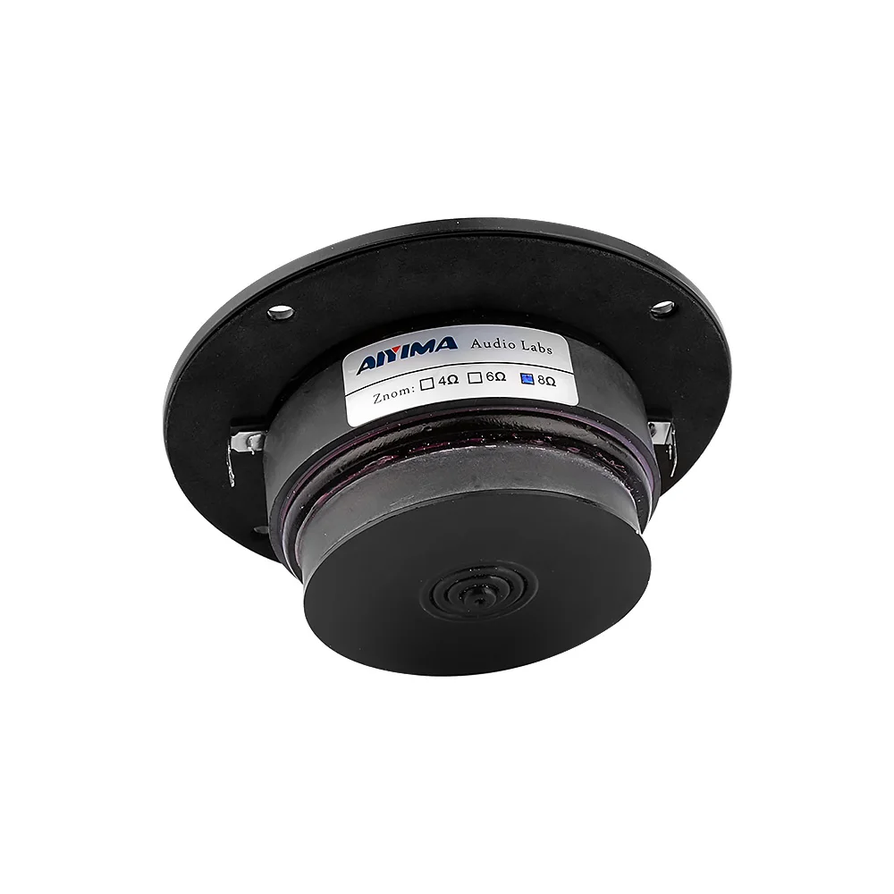 

AIYIMA 1Pcs 4 Inch Audio Tweeter Sound Speaker 8 Ohm 20W Ceramic Film Aluminum Panel Speaker Driver Treble DIY Home Theater