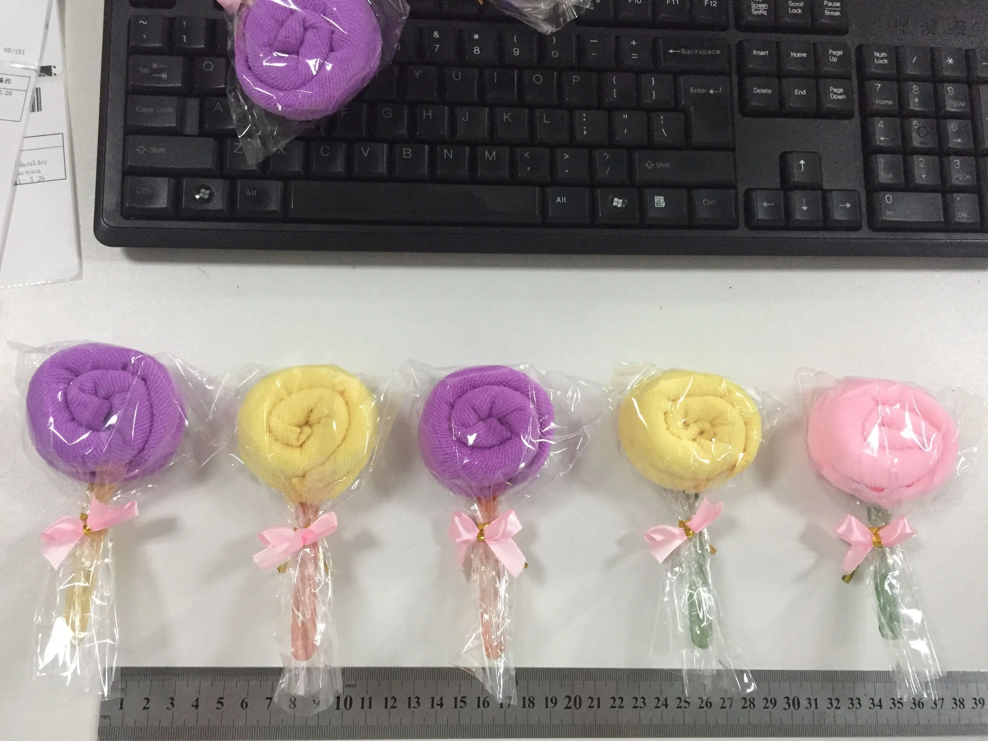 10 шт. леденец торт Полотенца Цвет Фул конфеты Творческий вечерние подарок