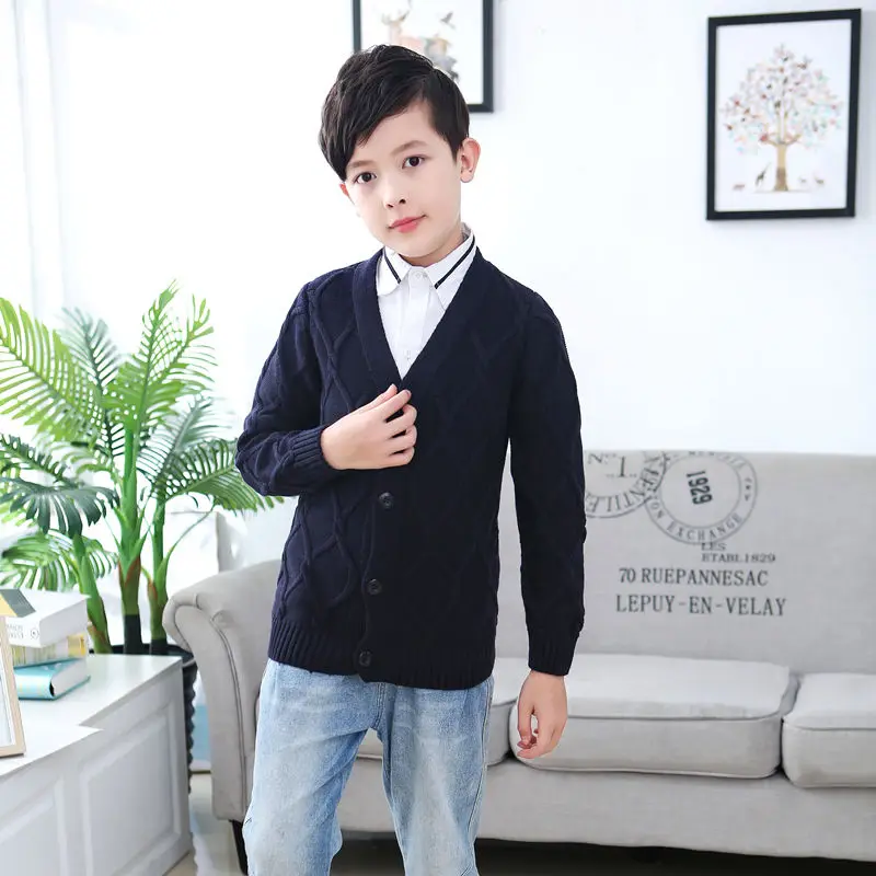 Детская весенняя одежда хлопковый свитер новинка 2019 детский вязаный для