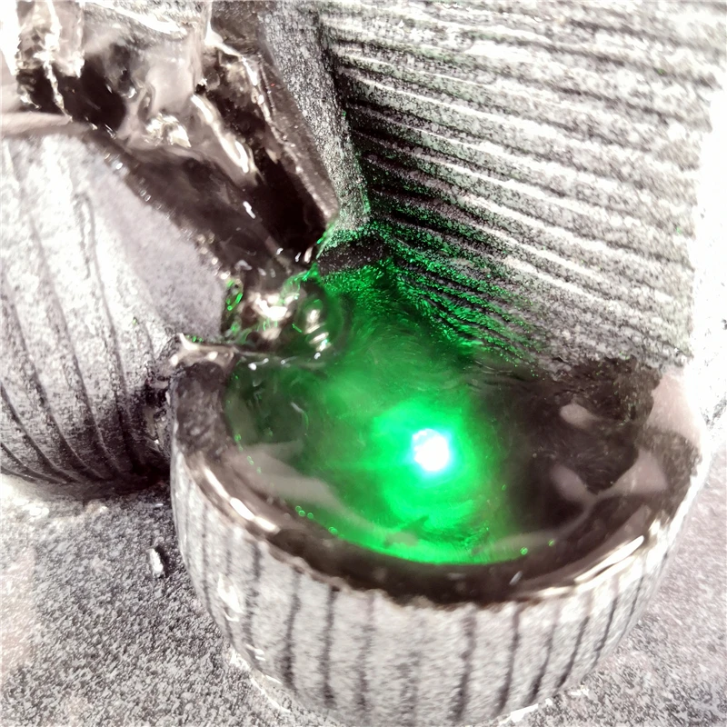 Настольные фонтаны со светодиодной подсветкой фэн-шуй на удачу украшения для