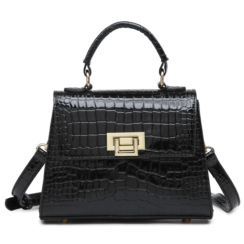 new crocodile tote bag women luxury brand designer tote bag women elegant purse handbag hot welcome free global shipping