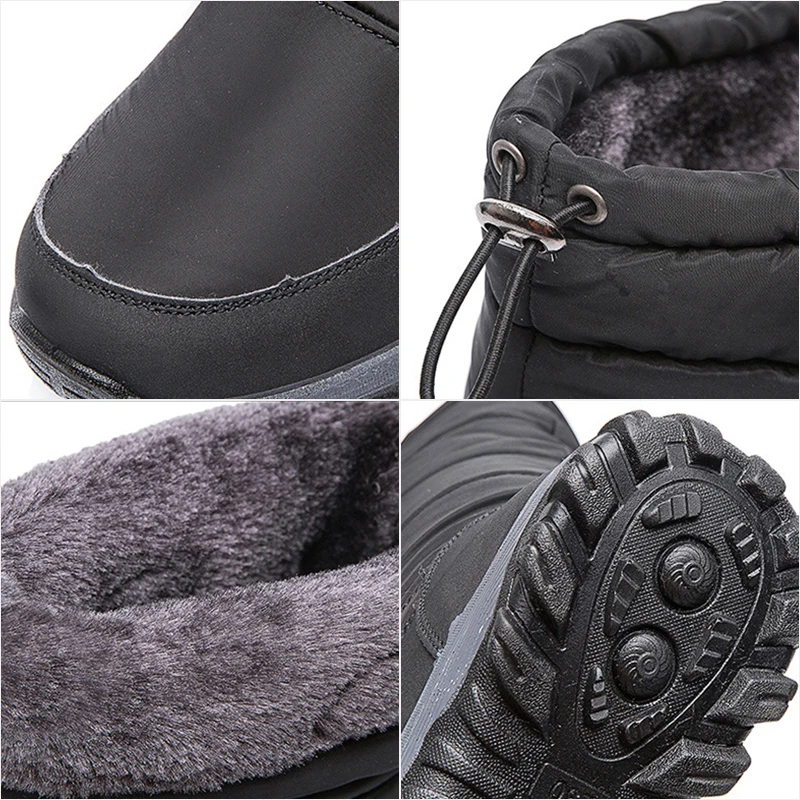 

2020 Snow Boots Waterproof Ankle Boots For Women Boots Female Winter Shoes Women Booties Plush Warm Women Winter Boots Mujer