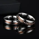 Кольцо обручальное дамское кольцо нержавеющая сталь Женское Обручальное кольцо 6 мм