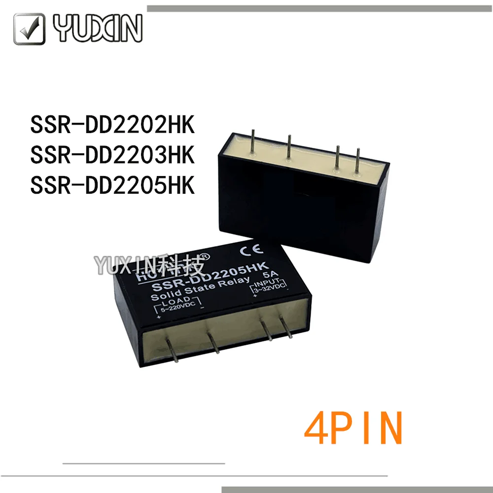 10 шт./лот 100% оригинальный и новый реле SSR DD2202HK DD2203HK DD2205HK 2A 3A 5A 4PIN твердотельные