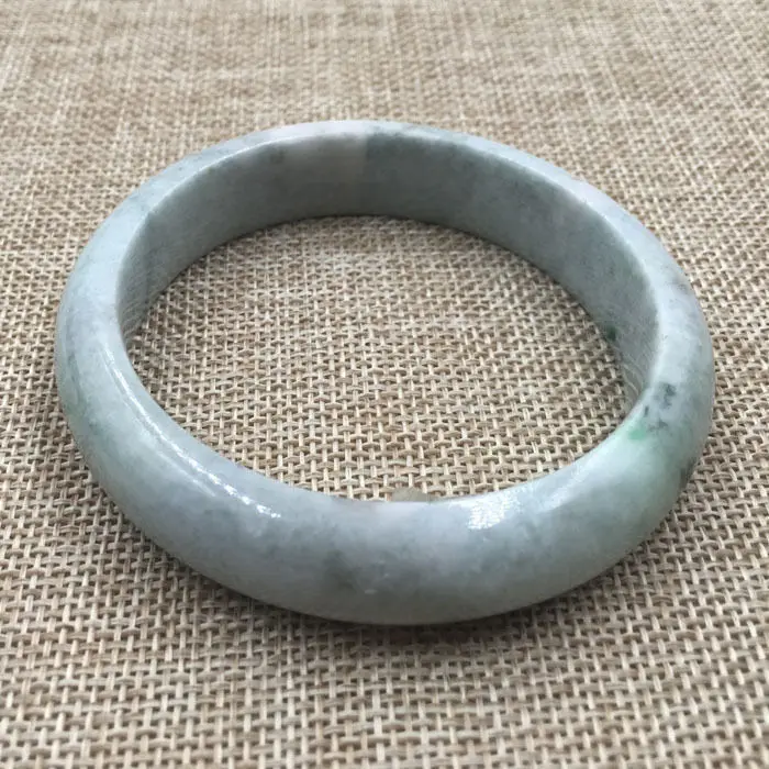 59 мм Сертифицированный класс Натуральный Лавандовый Зеленый жадеит нефрит