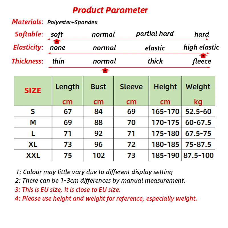 Быстросохнущие мужские рубашки для бега с воротником-стойкой компрессионные