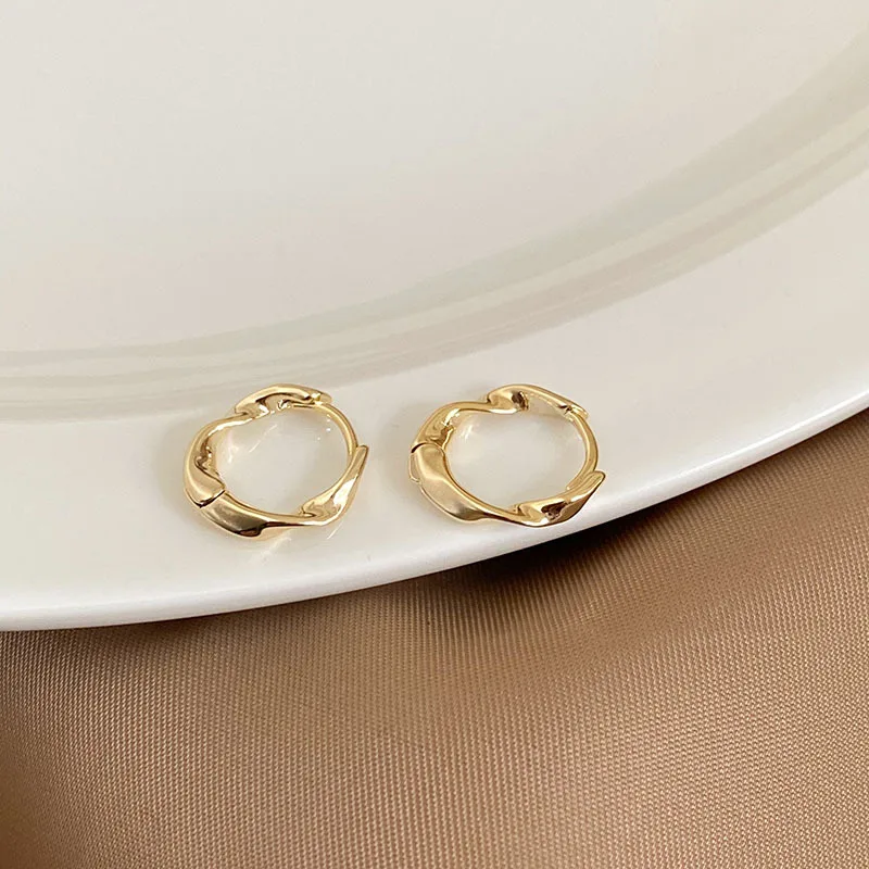 

VINY Silver 925 Jewelry Earrings For Women Diamond Hoop Earring Pendientes Mujer Fine Gift Gold/Silver Jewelry 2021 Trend СеѬги