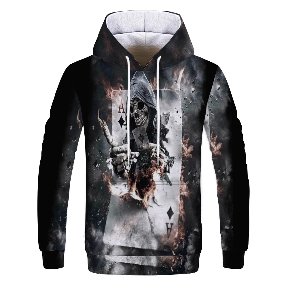 

Undertale Skull Hoodies Design Pattern 3D Printed Hoodie Fashion Casual Sweatshirts Personality Tops