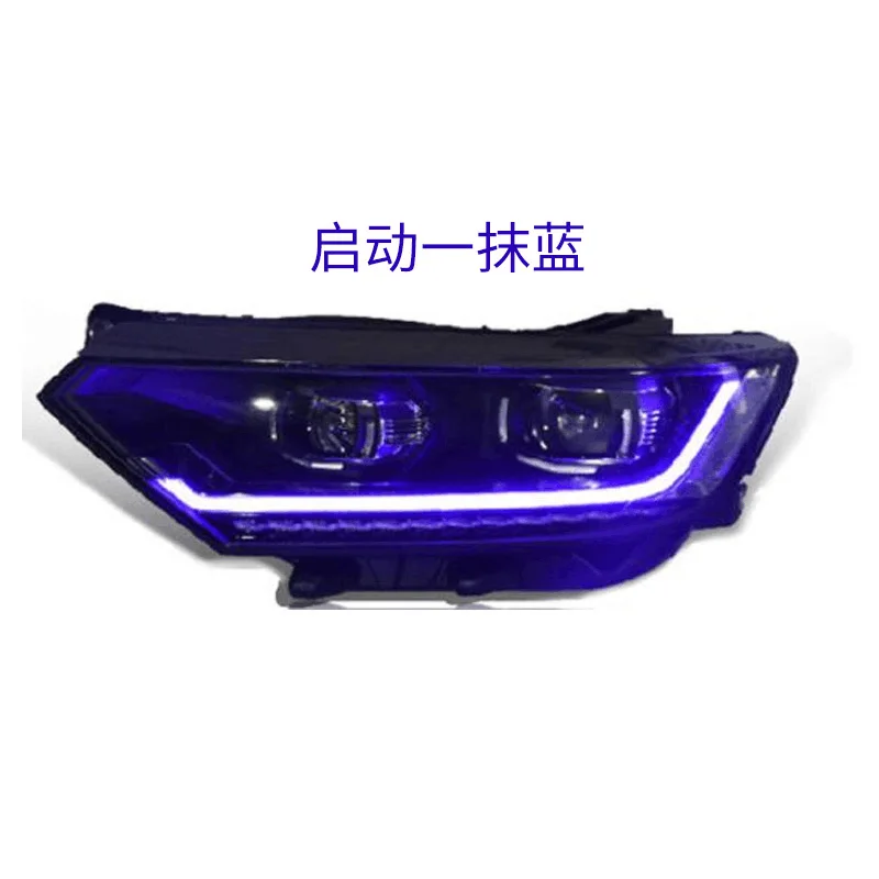 Автомобильный Стайлинг для VW Passat B8 светодиодный ные фары 2017-2018 Magotan DRL Hid передняя