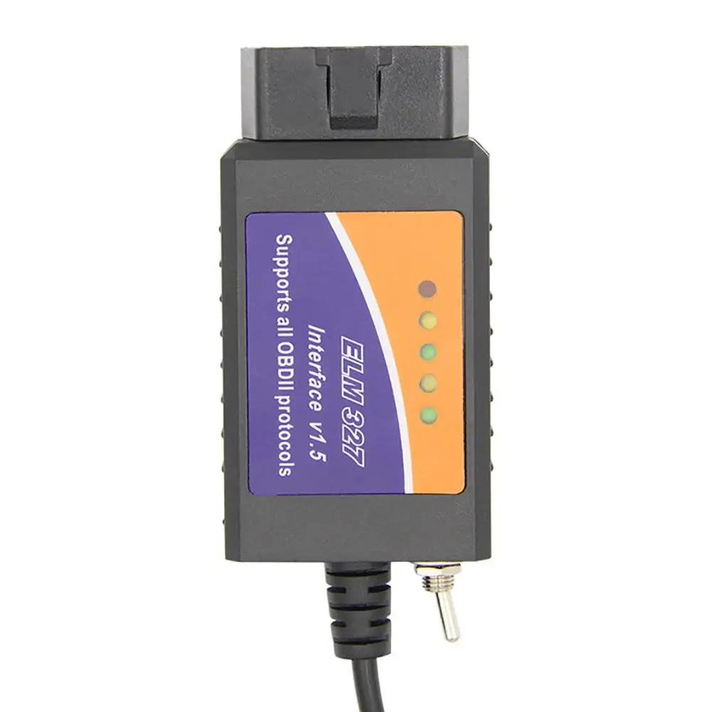 USB устройство HiMISS OBD2 совместимый интерфейс ELM327 со стандартным/стандартным