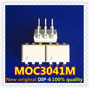 10pcs/lot MOC3041M MOC3041 3041 OPTOCOUPLER TRIAC 400V DIP6 Support recycling all kinds of electronic components