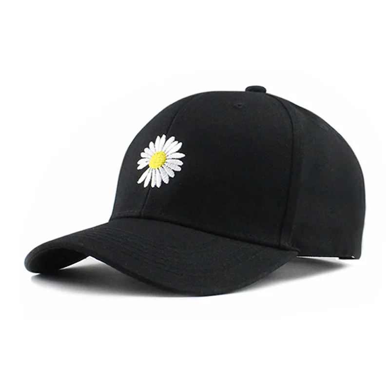 new cotton baseball cap chrysanthemum pattern caps men women Rose embroidery cap outdoor adjustable sports hat EXO GD pmo cap