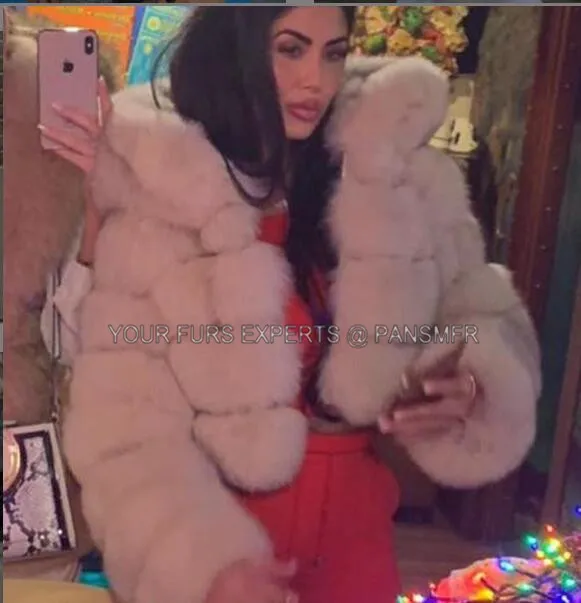 Short Style Warm Cute Trendy Women's Jacket Thickening HIgh Quality Women Clothes 2020 Outerwear Natural Fox Fur Coats for | Женская