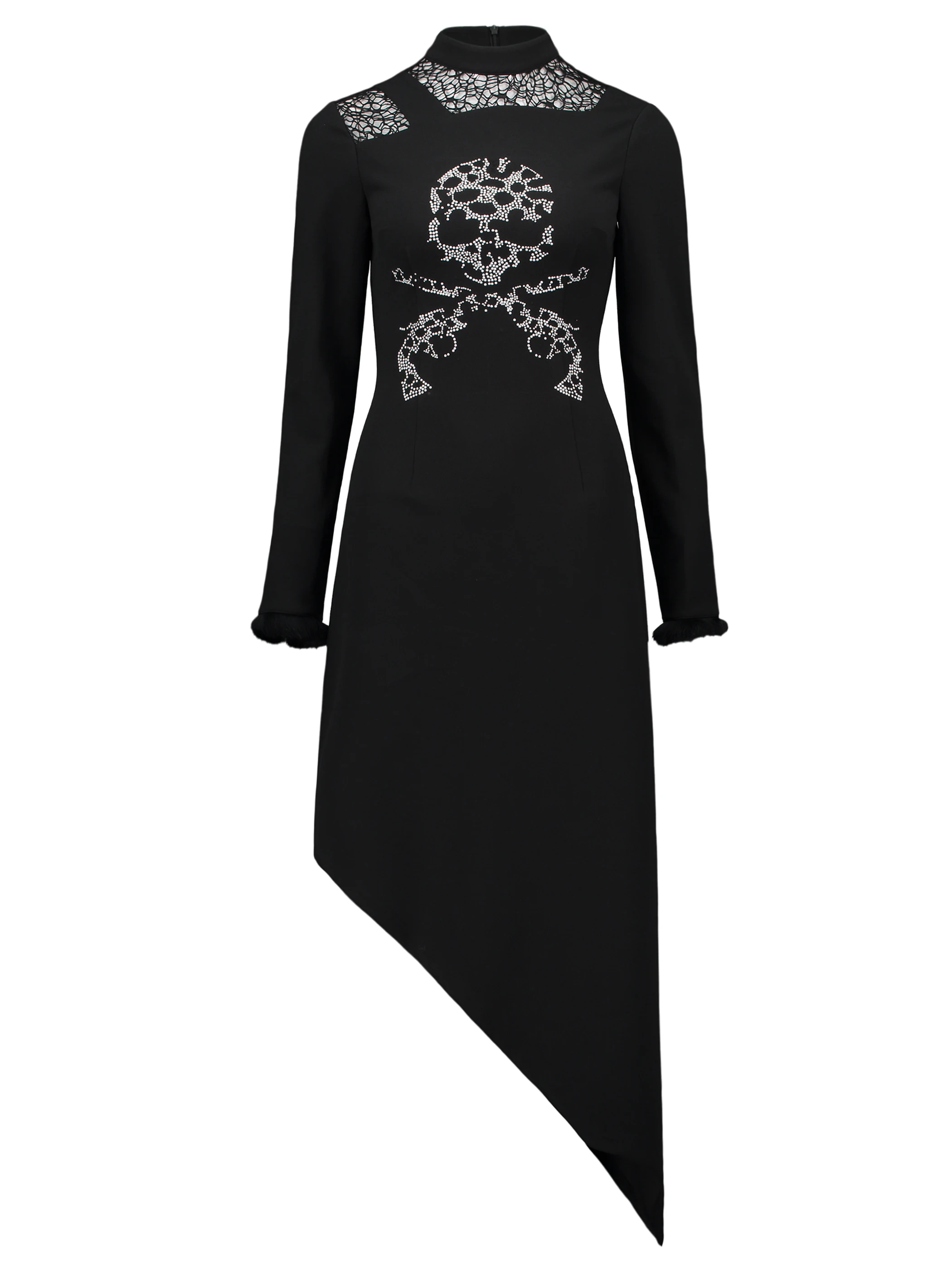 Женские платья макси Rosetic повседневные элегантные черные кружевные