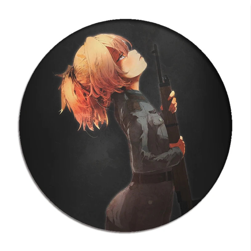 Сага о Тане злые Значки для косплея Таня дегуреплефа брошь икона коллекция