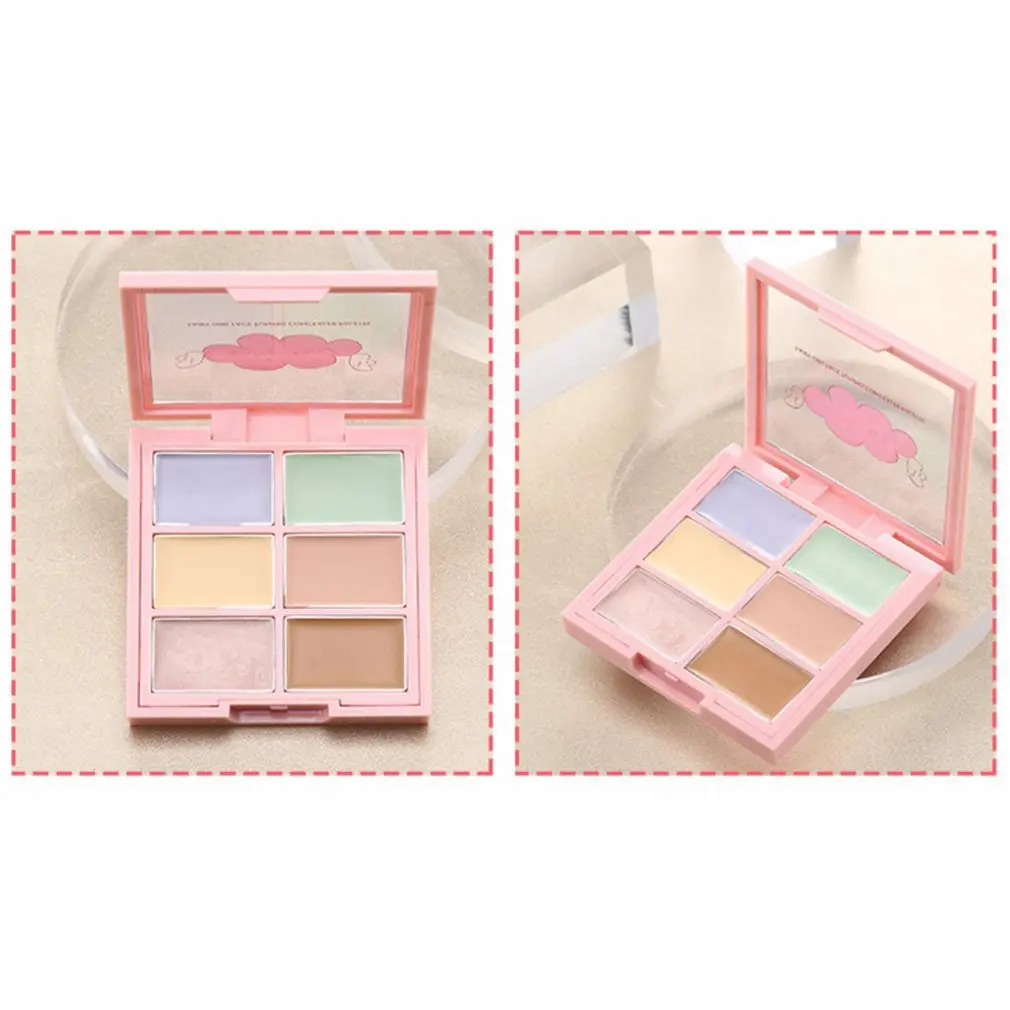 Тональный крем для лица минеральный 6 макияж матовый шесть цветов 9 г консилер 3