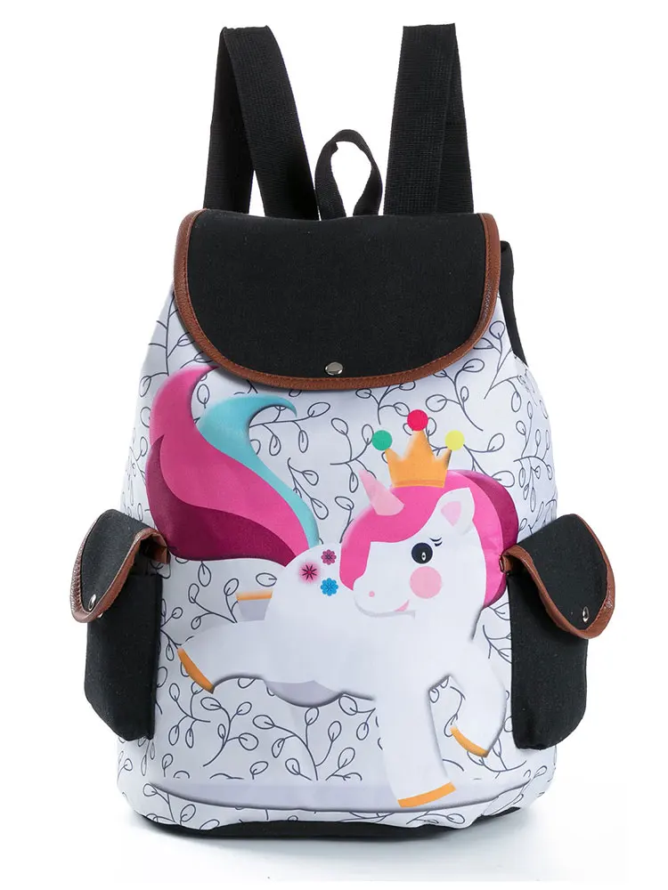 

Рюкзак тканевый Женский, с принтом животных