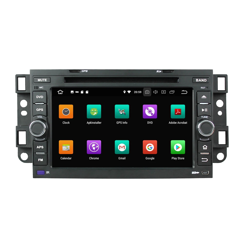 7 &quot2 Din 8 Core Android 9 0 автомобилей Радио для Chevrolet Aveo 2004 2011 Epica автомобильный
