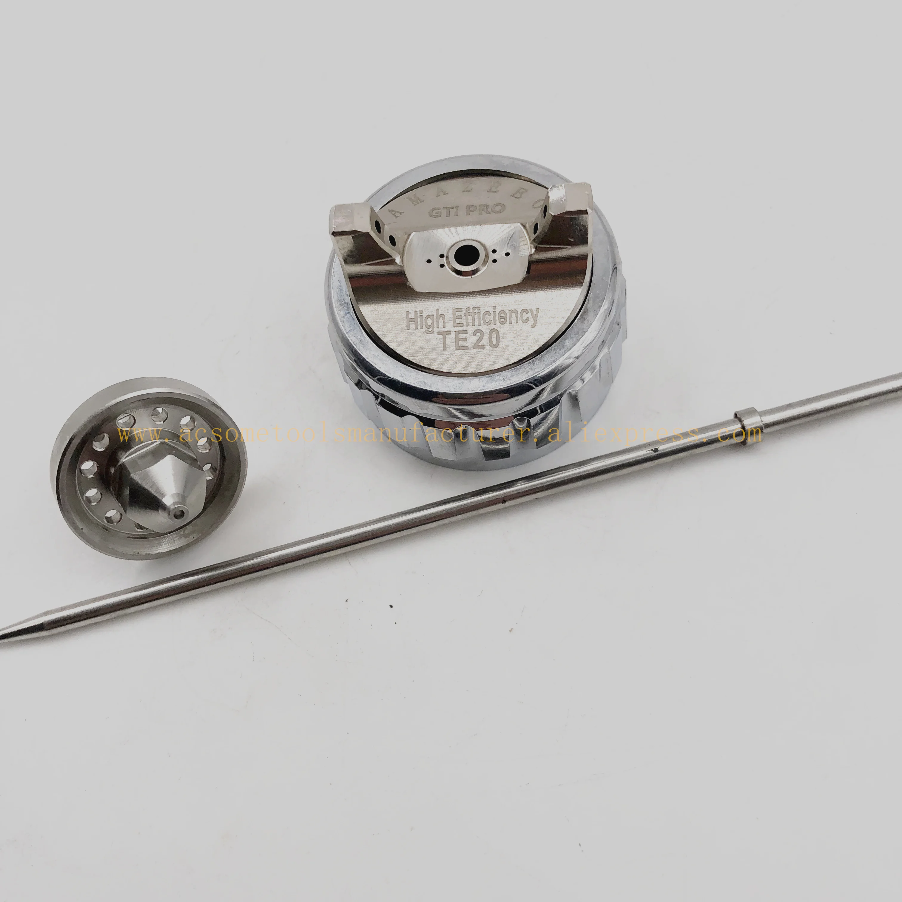 Комплект распылителя GTI Pro комплект 1 3/1 8 мм насадка с иголкой и колпачком для T110/TE20