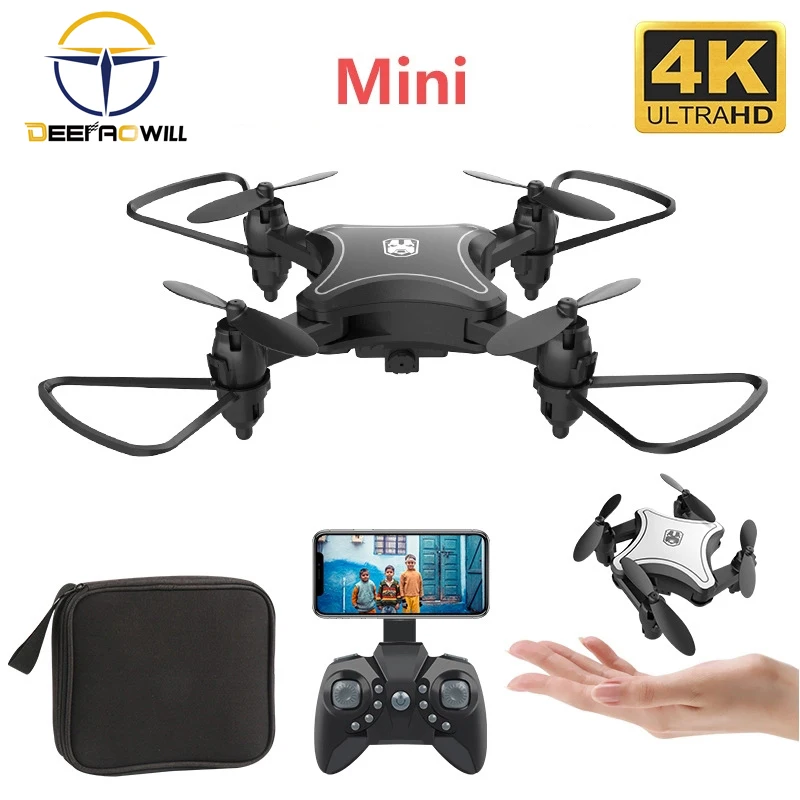 2020 новый оригинальный мини Дрон складной беспилотный с 4K HD видео камерой 4 осевой