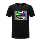 Футболка мужская тестовая с коротким рукавом, модная тенниска из хлопка, Стильная майка с принтом Теория большого взрыва, лето