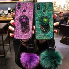 Чехол для Huawei Y9 Prime 2019, Y6, Y7 2018, 2019, P40, P30, Honor 8A, 8X, 10i, 20 Lite, Pro, P Smart Z, с мраморными блестками